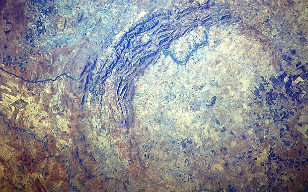  Vredefort in South Africa 100 miles diameter. It is the oldest crater made by either a meteorite or a comet and it is reportedly the site of the largest energy release in the world’s history. 